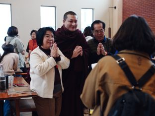 Thaye Dorje, His Holiness the 17th Gyalwa Karmapa, presided over the 23rd Kagyu Monlam at Bodh Gaya, in 2025. Photo: Tokpa Korlo.