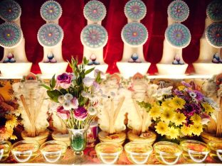 Pujas for His Eminence the 3rd Jamgon Ju Mipham Namgyal Gyatso Tshojung Gyepe Dorje, presided over by Thaye Dorje, His Holiness the 17th Gyalwa Karmapa. Photo: Tokpa Korlo.