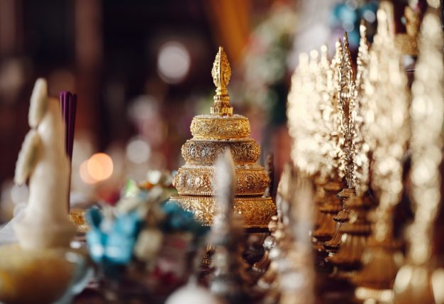 The cremation ceremony for His Eminence Mipham Namgyal Gyatso Tshojung Gyepe Dorje took place at the Karmapa International Buddhist Institute, Feb 2026. Photo: Tokpa Korlo.