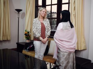 The cremation ceremony for His Eminence Mipham Namgyal Gyatso Tshojung Gyepe Dorje took place at the Karmapa International Buddhist Institute, Feb 2026. Photo: Tokpa Korlo.