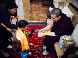 Thaye Dorje, His Holiness the 17th Gyalwa Karmapa, bestowed teachings and empowerments at the Karmapa Public Course at KIBI, March 2026. Photo: Tokpa Korlo.