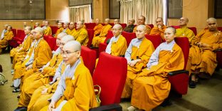 Thaye Dorje, His Holiness the 17th Gyalwa Karmapa, was the chief guest at the Buddha Purnima celebration at Gautam Buddha University, May 2026.