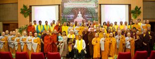Thaye Dorje, His Holiness the 17th Gyalwa Karmapa, was the chief guest at the Buddha Purnima celebration at Gautam Buddha University, May 2026.