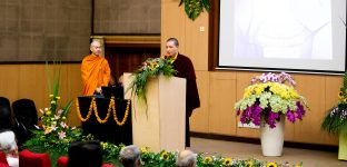 Thaye Dorje, His Holiness the 17th Gyalwa Karmapa, was the chief guest at the Buddha Purnima celebration at Gautam Buddha University, May 2026.