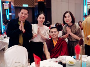 Thaye Dorje, His Holiness the 17th Gyalwa Karmapa, visits Karma Norbuling Buddhist Centre, Bukit Mertajam, Malaysia. Photo: Tokpa Korlo.