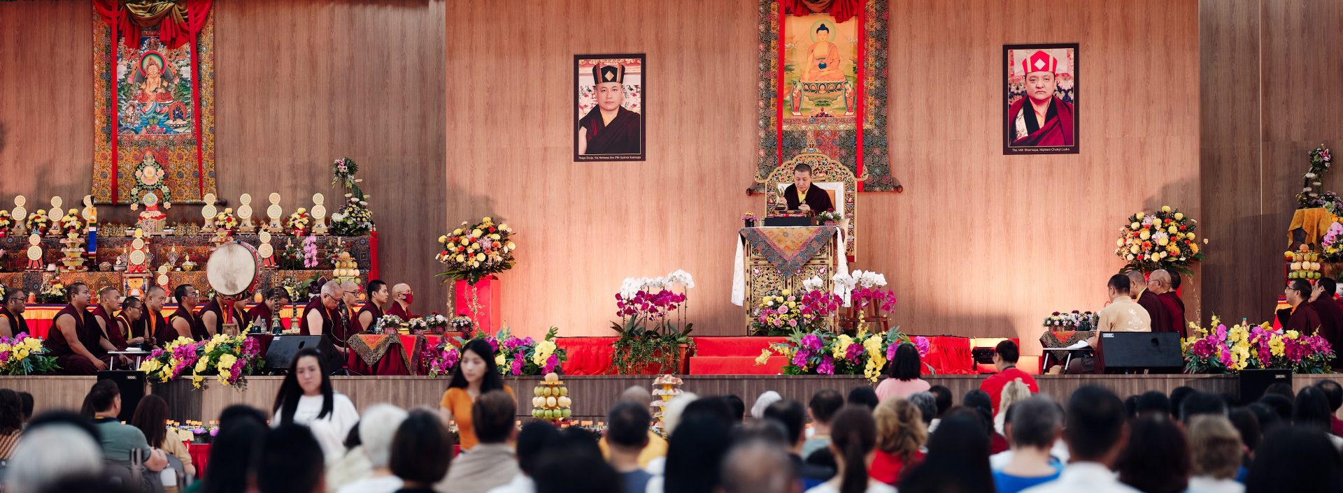 Thaye Dorje, His Holiness the 17th Gyalwa Karmapa, visits Penang, Malaysia. Photo: Tokpa Korlo.