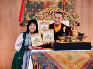 Thaye Dorje, His Holiness the 17th Gyalwa Karmapa, visits Karma Parchin Ling Buddhist Centre, Penang, Malaysia. Photo: Tokpa Korlo.