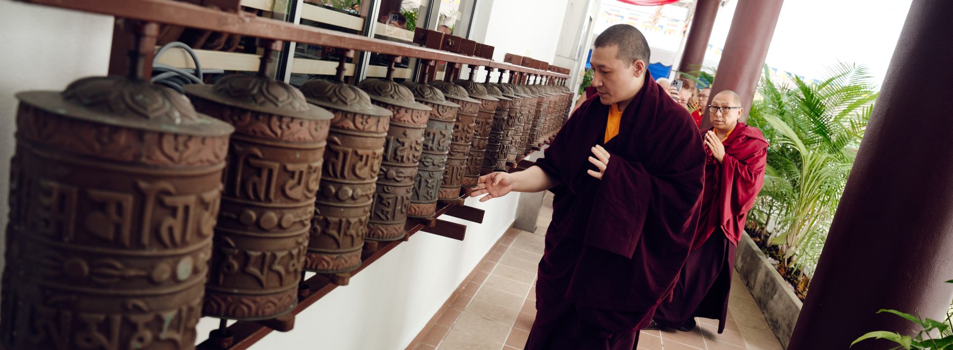 Thaye Dorje, His Holiness the 17th Gyalwa Karmapa, visits Sungai Petani, Malaysia. Photo: Tokpa Korlo.