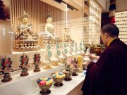 Thaye Dorje, His Holiness the 17th Gyalwa Karmapa, visits Sungai Petani, Malaysia. Photo: Tokpa Korlo.