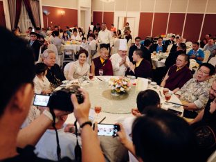 Thaye Dorje, His Holiness the 17th Gyalwa Karmapa, visits Kuching and Johor Bahru, Malaysia, June 2026. Photo: Tokpa Korlo.