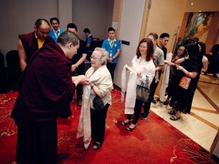 Thaye Dorje, His Holiness the 17th Gyalwa Karmapa, visits Kuching and Johor Bahru, Malaysia, June 2026. Photo: Tokpa Korlo.
