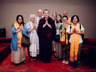 Thaye Dorje, His Holiness the 17th Gyalwa Karmapa, visits Kuching and Johor Bahru, Malaysia, June 2026. Photo: Tokpa Korlo.