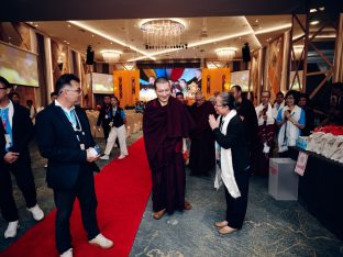 Thaye Dorje, His Holiness the 17th Gyalwa Karmapa, visits Kuching and Johor Bahru, Malaysia, June 2026. Photo: Tokpa Korlo.