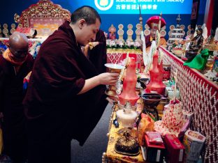 Thaye Dorje, His Holiness the 17th Gyalwa Karmapa, visits Kuching and Johor Bahru, Malaysia, June 2026. Photo: Tokpa Korlo.