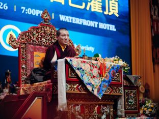 Thaye Dorje, His Holiness the 17th Gyalwa Karmapa, visits Kuching and Johor Bahru, Malaysia, June 2026. Photo: Tokpa Korlo.