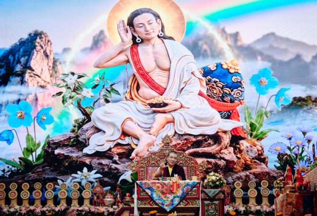 Thaye Dorje, His Holiness the 17th Gyalwa Karmapa, visits Kuching and Johor Bahru, Malaysia, June 2026. Photo: Tokpa Korlo.