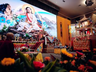 Thaye Dorje, His Holiness the 17th Gyalwa Karmapa, visits Kuching and Johor Bahru, Malaysia, June 2026. Photo: Tokpa Korlo.