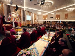 Thaye Dorje, His Holiness the 17th Gyalwa Karmapa, visits Kuching and Johor Bahru, Malaysia, June 2026. Photo: Tokpa Korlo.