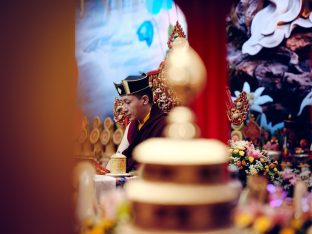 Thaye Dorje, His Holiness the 17th Gyalwa Karmapa, visits Kuching and Johor Bahru, Malaysia, June 2026. Photo: Tokpa Korlo.