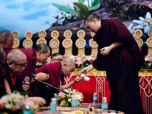 Thaye Dorje, His Holiness the 17th Gyalwa Karmapa, visits Kuching and Johor Bahru, Malaysia, June 2026. Photo: Tokpa Korlo.