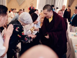 Thaye Dorje, His Holiness the 17th Gyalwa Karmapa, visits Kuching and Johor Bahru, Malaysia, June 2026. Photo: Tokpa Korlo.