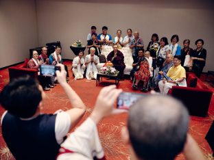 Thaye Dorje, His Holiness the 17th Gyalwa Karmapa, visits Kuching and Johor Bahru, Malaysia, June 2026. Photo: Tokpa Korlo.