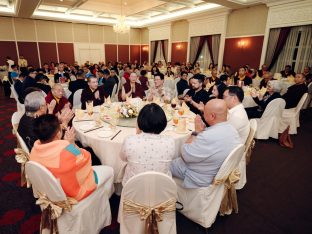 Thaye Dorje, His Holiness the 17th Gyalwa Karmapa, visits Kuching and Johor Bahru, Malaysia, June 2026. Photo: Tokpa Korlo.