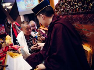 Thaye Dorje, His Holiness the 17th Gyalwa Karmapa, visits Kuching and Johor Bahru, Malaysia, June 2026. Photo: Tokpa Korlo.