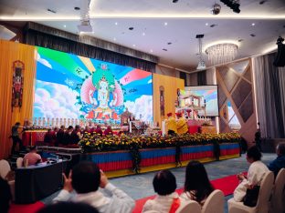 Thaye Dorje, His Holiness the 17th Gyalwa Karmapa, visits Kuching and Johor Bahru, Malaysia, June 2026. Photo: Tokpa Korlo.