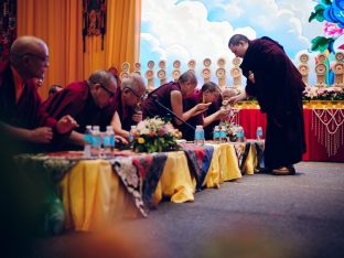 Thaye Dorje, His Holiness the 17th Gyalwa Karmapa, visits Kuching and Johor Bahru, Malaysia, June 2026. Photo: Tokpa Korlo.