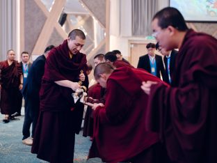 Thaye Dorje, His Holiness the 17th Gyalwa Karmapa, visits Kuching and Johor Bahru, Malaysia, June 2026. Photo: Tokpa Korlo.