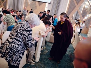 Thaye Dorje, His Holiness the 17th Gyalwa Karmapa, visits Kuching and Johor Bahru, Malaysia, June 2026. Photo: Tokpa Korlo.