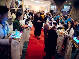 Thaye Dorje, His Holiness the 17th Gyalwa Karmapa, visits Kuching and Johor Bahru, Malaysia, June 2026. Photo: Tokpa Korlo.