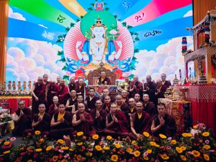 Thaye Dorje, His Holiness the 17th Gyalwa Karmapa, visits Kuching and Johor Bahru, Malaysia, June 2026. Photo: Tokpa Korlo.