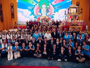 Thaye Dorje, His Holiness the 17th Gyalwa Karmapa, visits Kuching and Johor Bahru, Malaysia, June 2026. Photo: Tokpa Korlo.