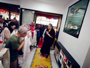 Thaye Dorje, His Holiness the 17th Gyalwa Karmapa, visits Kuching and Johor Bahru, Malaysia, June 2026. Photo: Tokpa Korlo.
