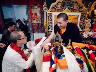 Thaye Dorje, His Holiness the 17th Gyalwa Karmapa, visits Kuching and Johor Bahru, Malaysia, June 2026. Photo: Tokpa Korlo.