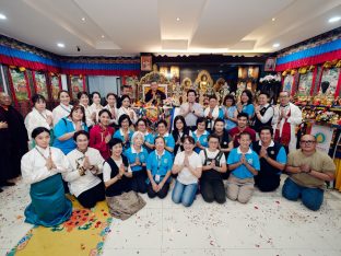 Thaye Dorje, His Holiness the 17th Gyalwa Karmapa, visits Kuching and Johor Bahru, Malaysia, June 2026. Photo: Tokpa Korlo.