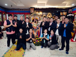 Thaye Dorje, His Holiness the 17th Gyalwa Karmapa, visits Kuching and Johor Bahru, Malaysia, June 2026. Photo: Tokpa Korlo.