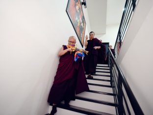 Thaye Dorje, His Holiness the 17th Gyalwa Karmapa, visits Kuching and Johor Bahru, Malaysia, June 2026. Photo: Tokpa Korlo.