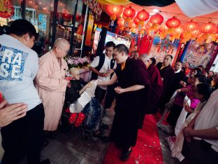 Thaye Dorje, His Holiness the 17th Gyalwa Karmapa, visits Kuching and Johor Bahru, Malaysia, June 2026. Photo: Tokpa Korlo.
