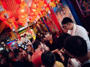 Thaye Dorje, His Holiness the 17th Gyalwa Karmapa, visits Kuching and Johor Bahru, Malaysia, June 2026. Photo: Tokpa Korlo.