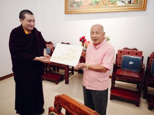 Thaye Dorje, His Holiness the 17th Gyalwa Karmapa, visits Kuching and Johor Bahru, Malaysia, June 2026. Photo: Tokpa Korlo.