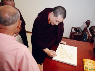 Thaye Dorje, His Holiness the 17th Gyalwa Karmapa, visits Kuching and Johor Bahru, Malaysia, June 2026. Photo: Tokpa Korlo.