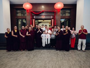 Thaye Dorje, His Holiness the 17th Gyalwa Karmapa, visits Kuching and Johor Bahru, Malaysia, June 2026. Photo: Tokpa Korlo.