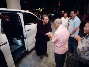 Thaye Dorje, His Holiness the 17th Gyalwa Karmapa, visits Kuching and Johor Bahru, Malaysia, June 2026. Photo: Tokpa Korlo.