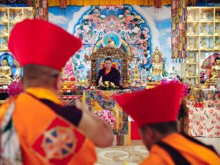 Thaye Dorje, His Holiness the 17th Gyalwa Karmapa, visits Kuching and Johor Bahru, Malaysia, June 2026. Photo: Tokpa Korlo.