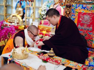 Thaye Dorje, His Holiness the 17th Gyalwa Karmapa, visits Kuching and Johor Bahru, Malaysia, June 2026. Photo: Tokpa Korlo.
