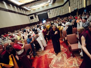 Thaye Dorje, His Holiness the 17th Gyalwa Karmapa, visits Kuching and Johor Bahru, Malaysia, June 2026. Photo: Tokpa Korlo.