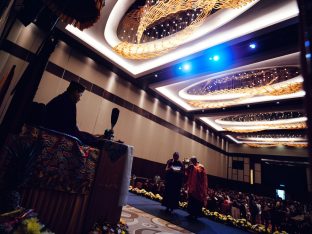 Thaye Dorje, His Holiness the 17th Gyalwa Karmapa, visits Kuching and Johor Bahru, Malaysia, June 2026. Photo: Tokpa Korlo.